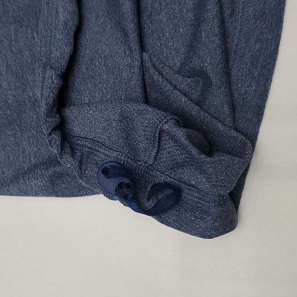 Under armor workout tank denim blue with cinch waist - Picture 6 of 6